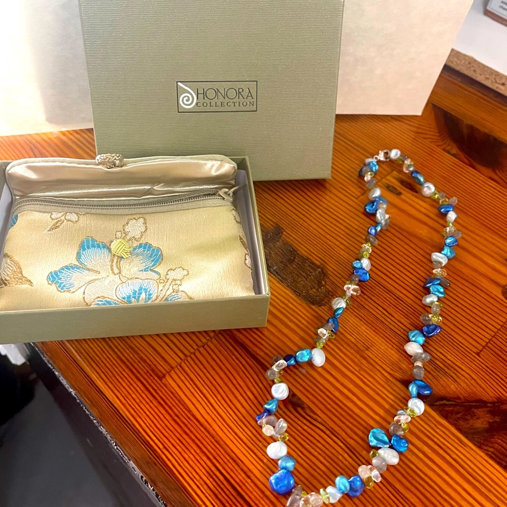 Honora Keshi Pearl Necklace